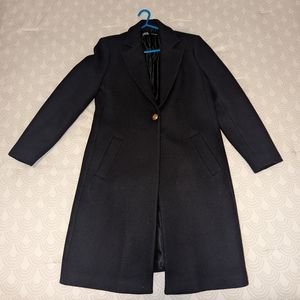Zara Coat Navy